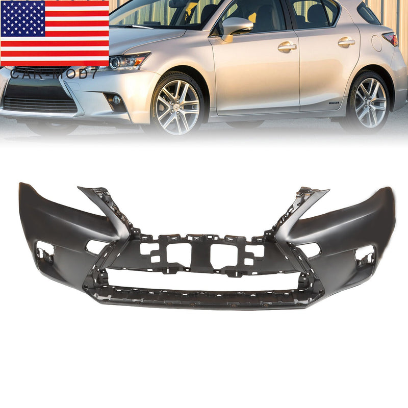 DURAFORCE New Front Bumper Cover Fascia for Lexus CT200h 2014-2017 Replacement Part