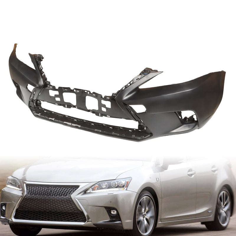 DURAFORCE New Front Bumper Cover Fascia for Lexus CT200h 2014-2017 Replacement Part