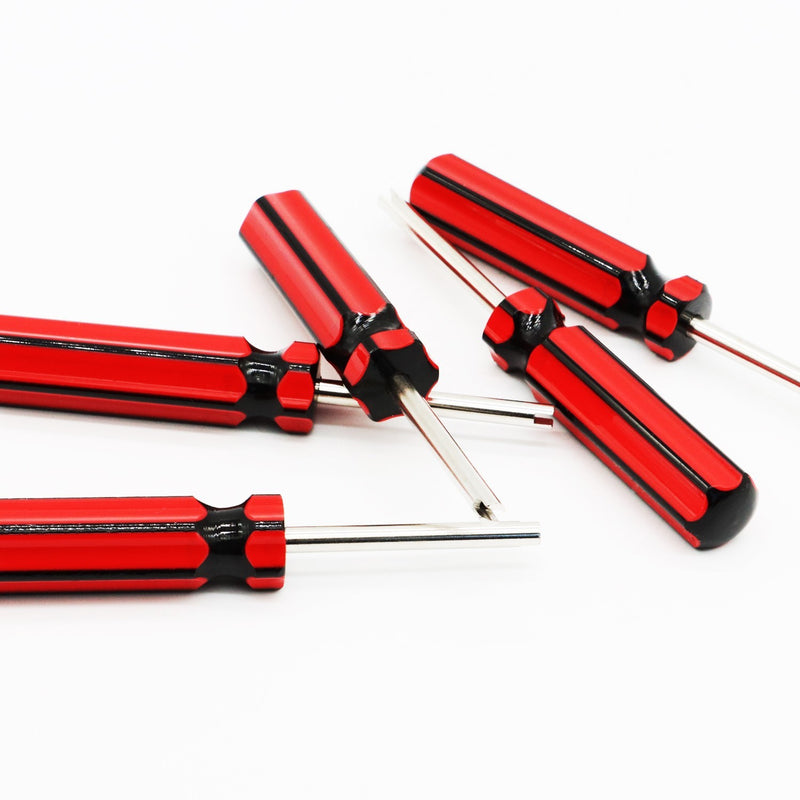 DURAFORCE 5x Car Tire Valve Stem Core Remover Screwdriver Tube Repair Tool Kit