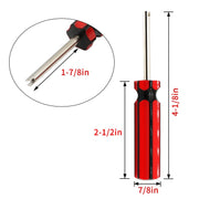 DURAFORCE 5x Car Tire Valve Stem Core Remover Screwdriver Tube Repair Tool Kit