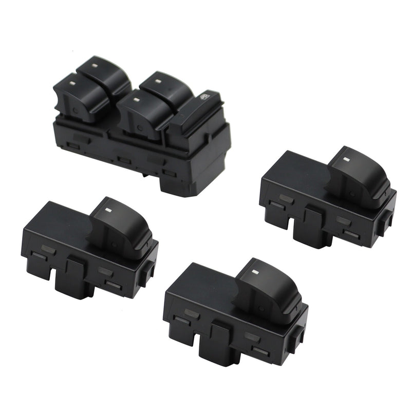 DURAFORCE 4x Window Switch for Chevy Silverado GMC Sierra 1500 2500 3500 HD 2007-2013