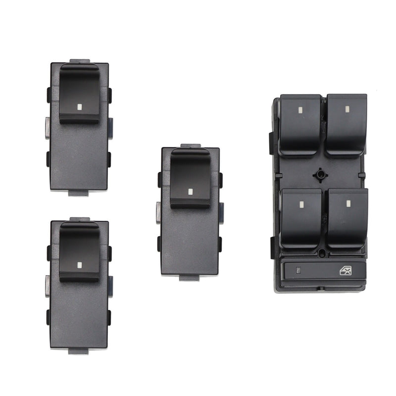DURAFORCE 4x Window Switch for Chevy Silverado GMC Sierra 1500 2500 3500 HD 2007-2013