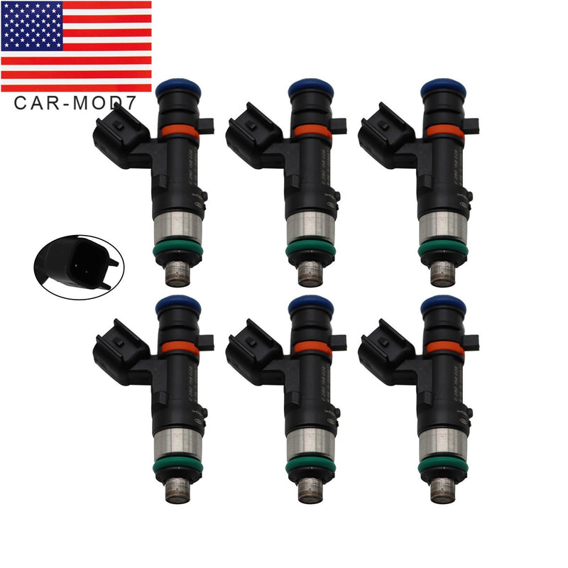 DURAFORCE 6x Fuel Injectors for Chrysler 300 Pacifica Sebring Dodge Avenger Charger Nitro