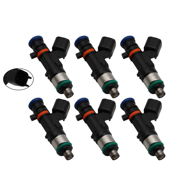 DURAFORCE 6x Fuel Injectors for Chrysler 300 Pacifica Sebring Dodge Avenger Charger Nitro
