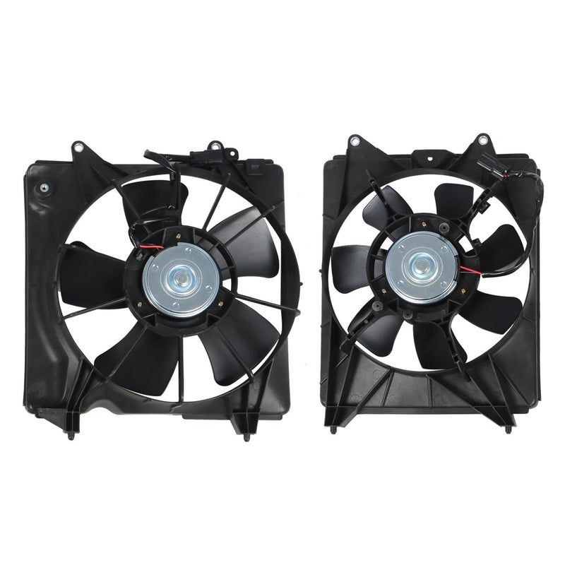 DURAFORCE AC Condenser & Radiator Cooling Fan Assembly for 2016-2018 Honda HR-V