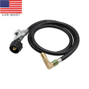 DURAFORCE 5FT Propane Regulator Hose with 90° Elbow Adapter for Blackstone 17" & 22