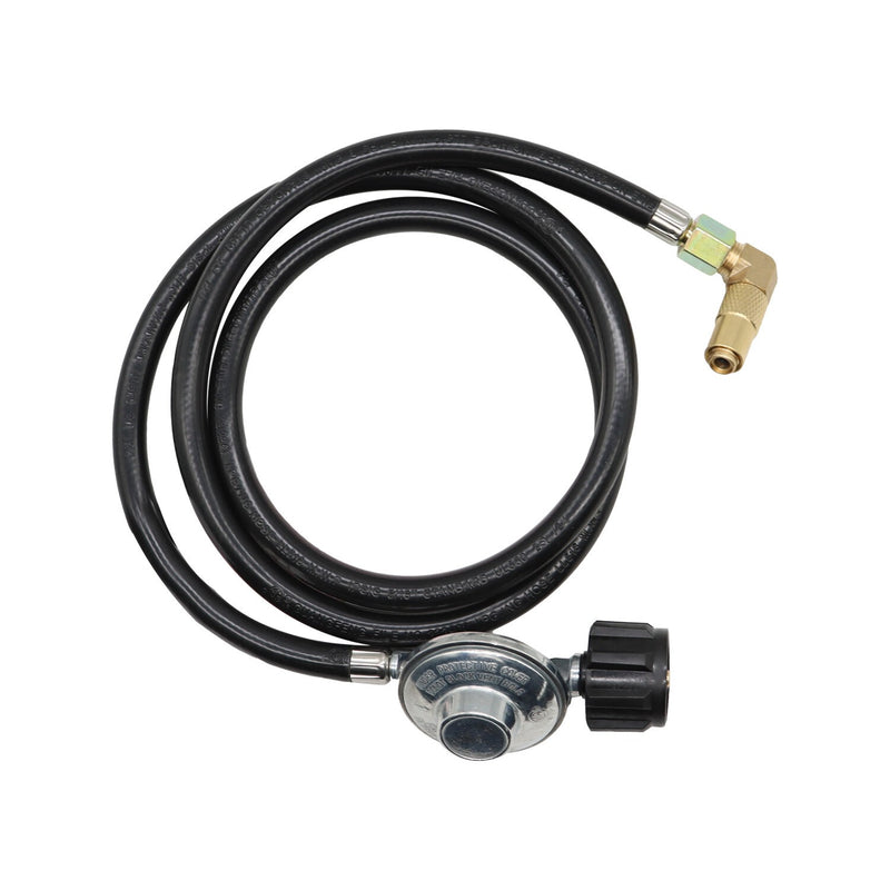 DURAFORCE 5FT Propane Regulator Hose with 90° Elbow Adapter for Blackstone 17" & 22