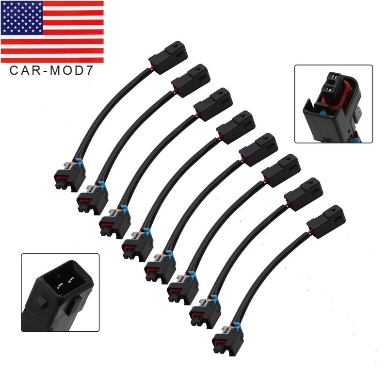 DURAFORCE 8X LS1 LS6 LT1 EV1 Injector Harness to Multec LQ4/9 Delphi Adapter 4.8 5.3