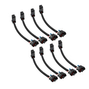 DURAFORCE 8X LS1 LS6 LT1 EV1 Injector Harness to Multec LQ4/9 Delphi Adapter 4.8 5.3