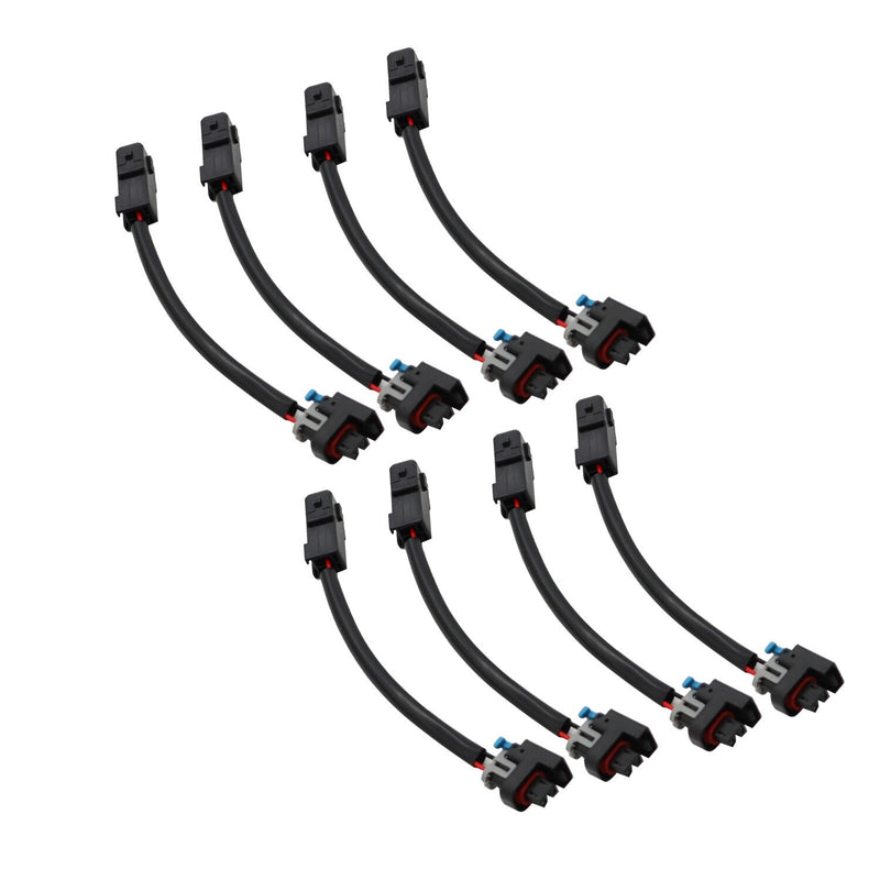 DURAFORCE 8X LS1 LS6 LT1 EV1 Injector Harness to Multec LQ4/9 Delphi Adapter 4.8 5.3