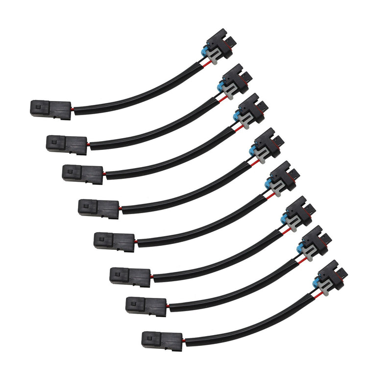 DURAFORCE 8X LS1 LS6 LT1 EV1 Injector Harness to Multec LQ4/9 Delphi Adapter 4.8 5.3