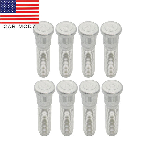 DURAFORCE 8pcs Front & Rear Wheel Hub Stud Set for 2012-2019 Dodge Ram 2500 3500