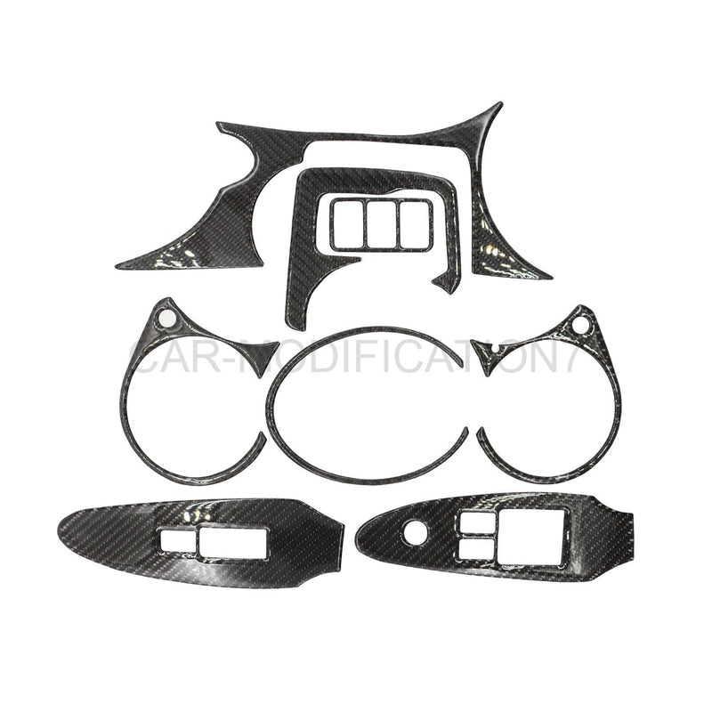 DURAFORCE Carbon Fiber Interior Trim Cover for Nissan 370Z 2009-2020 Full Set