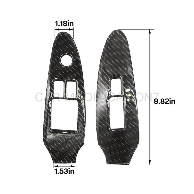 DURAFORCE Carbon Fiber Interior Trim Cover for Nissan 370Z 2009-2020 Full Set