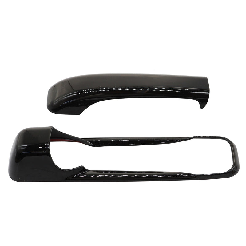 DURAFORCE 8PCS Gloss Black Door Handle Covers Trim for Dodge RAM 1500 2009-2018