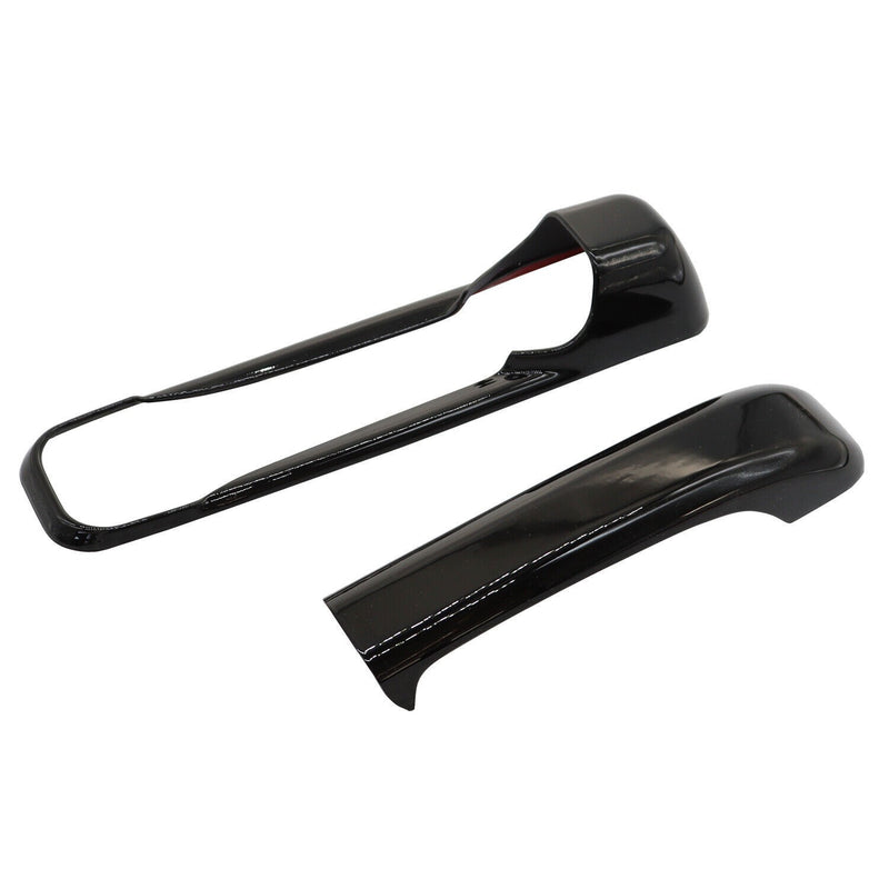 DURAFORCE 8PCS Gloss Black Door Handle Covers Trim for Dodge RAM 1500 2009-2018