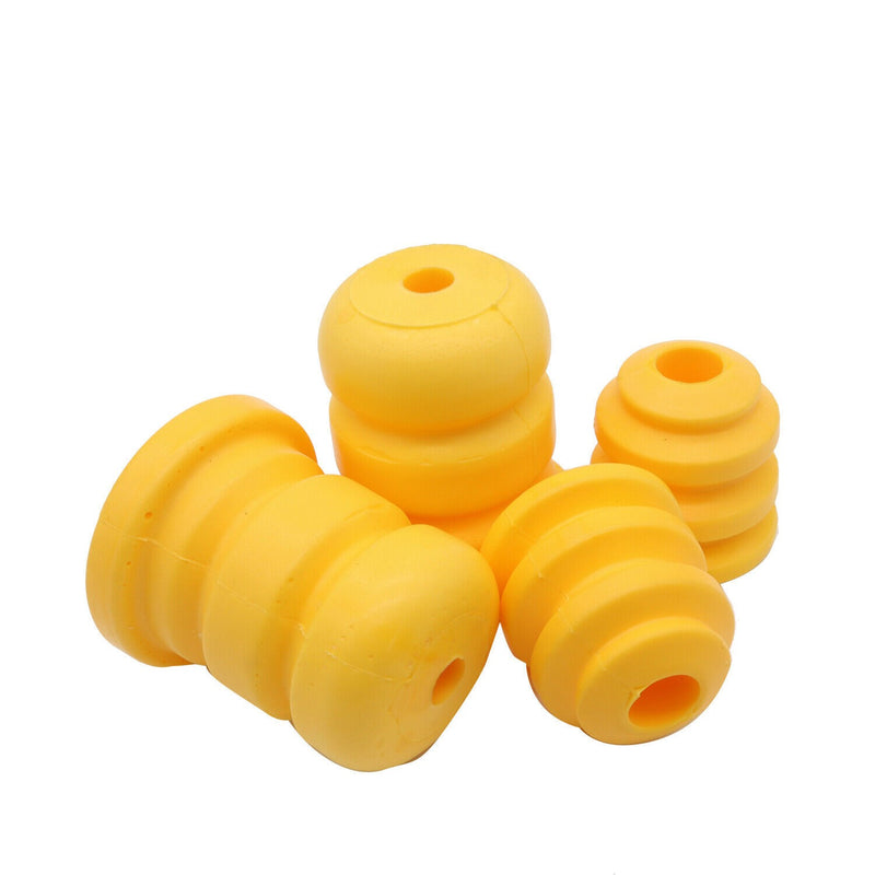DURAFORCE 4x Front & Rear Control Arm Bump Stops for Cadillac Chevy GMC Trucks