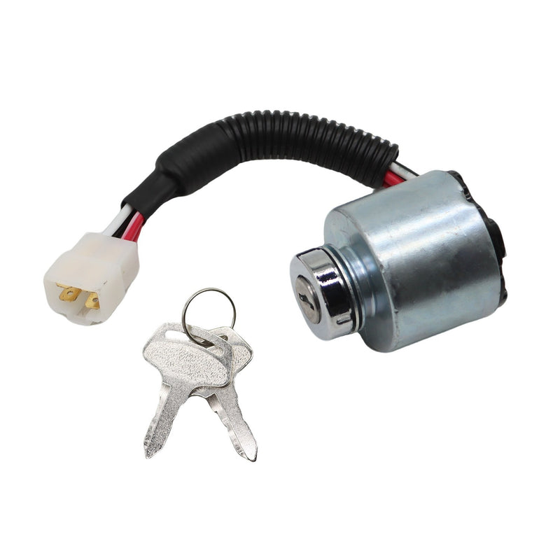 DURAFORCE Kubota Ignition Switch w/ Keys 66101-55200 for TG1860G ZD18 ZD21 ZD28 Models