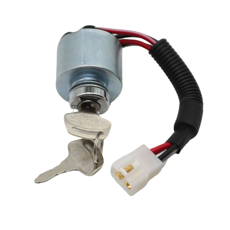 DURAFORCE Kubota Ignition Switch w/ Keys 66101-55200 for TG1860G ZD18 ZD21 ZD28 Models