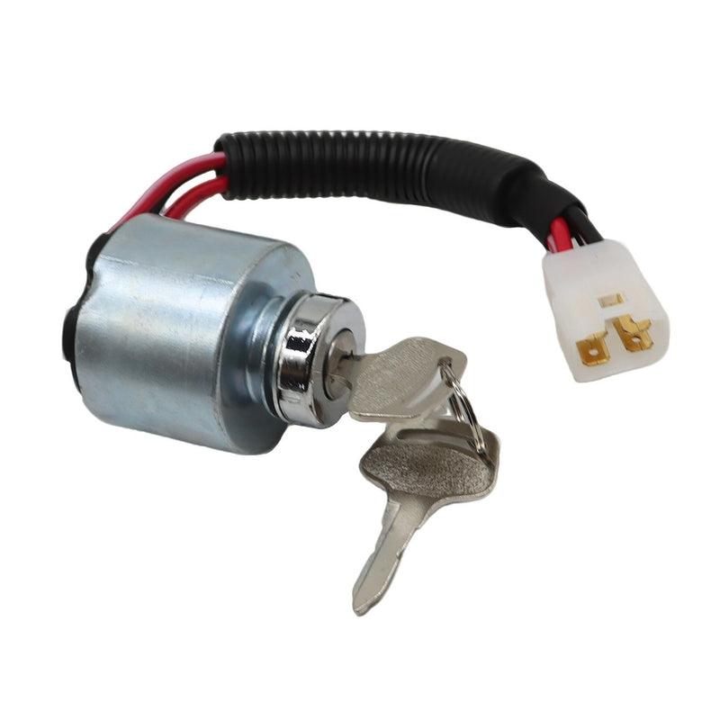 DURAFORCE Kubota Ignition Switch w/ Keys 66101-55200 for TG1860G ZD18 ZD21 ZD28 Models