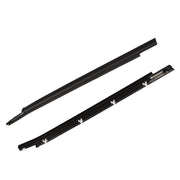 DURAFORCE 4Pcs Weatherstrip Outer Lower Window Seal for Toyota Tundra 2000-2006 Double Cab
