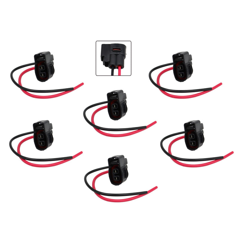 DURAFORCE Ignition Coil Connector Plug Harness Wire for Kia Toyota 6-Pin 610-00119