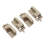 DURAFORCE 4PCS Interior Door Handles Front Rear LH RH 2003-2008 Toyota Corolla Matrix
