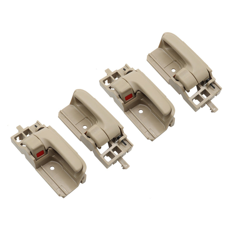 DURAFORCE 4PCS Interior Door Handles Front Rear LH RH 2003-2008 Toyota Corolla Matrix