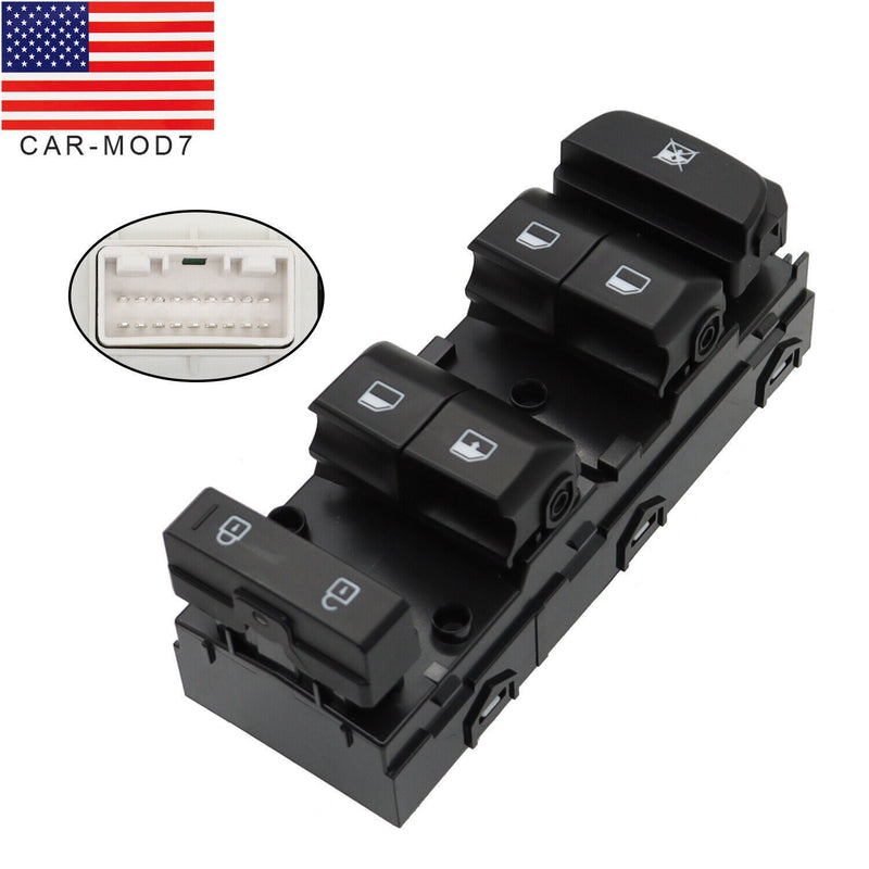 DURAFORCE Kia Forte 2019-2021 Driver Door Power Window Switch Black 93571M6100 US