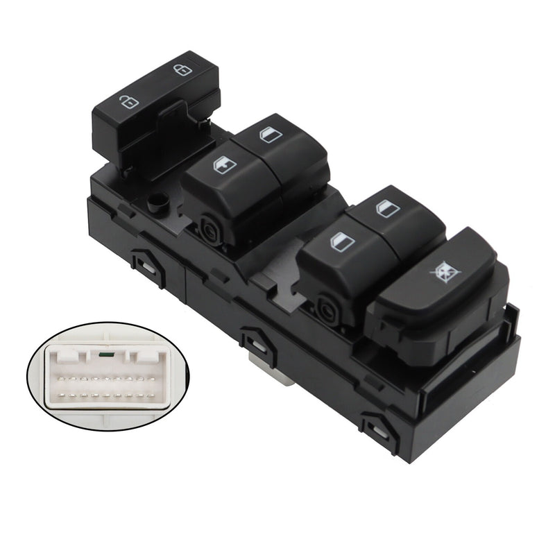 DURAFORCE Kia Forte 2019-2021 Driver Door Power Window Switch Black 93571M6100 US