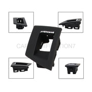 DURAFORCE 7pcs Black Inner Door Handle Trim Cover Set for BMW 5 Series F10 F11