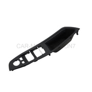 DURAFORCE 7pcs Black Inner Door Handle Trim Cover Set for BMW 5 Series F10 F11