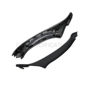 DURAFORCE 7pcs Black Inner Door Handle Trim Cover Set for BMW 5 Series F10 F11
