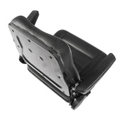 DURAFORCE Adjustable Tractor Seat w/ Safety Belt & Armrest Universal Forklift Backrest