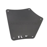 DURAFORCE 4x Fender Liner Splash Guards for Toyota Sequoia Tundra 2007-2020 Seal Flaps