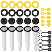 DURAFORCE 5 Sets Replacement Gas Can Spouts for Blitz, Midwest, Scepter & Briggs & Stratto