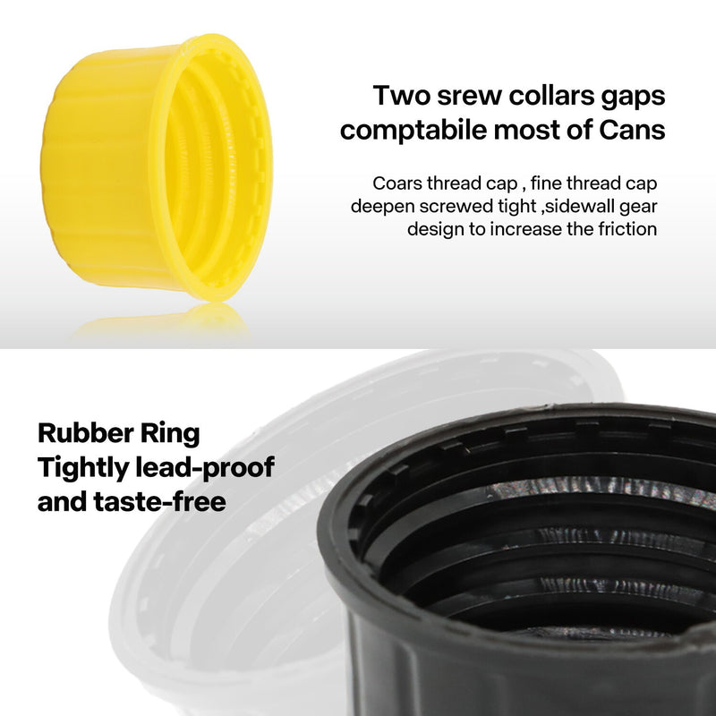 DURAFORCE 5 Sets Replacement Gas Can Spouts for Blitz, Midwest, Scepter & Briggs & Stratto