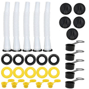 DURAFORCE 5 Sets Replacement Gas Can Spouts for Blitz, Midwest, Scepter & Briggs & Stratto