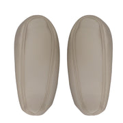 DURAFORCE 6Pcs Front Leather Seat Covers Light Tan for 2003-2006 Chevy Tahoe GMC Yukon