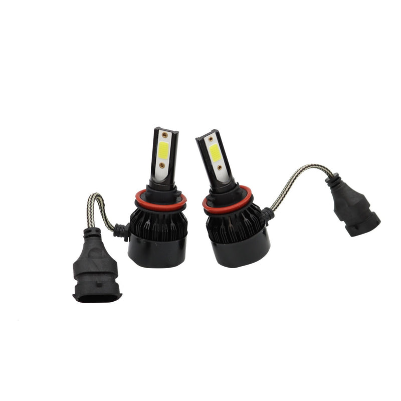 DURAFORCE 6000K Toyota Camry H11+9005 LED Headlight & Fog Light Bulbs Kit High/Low Beam