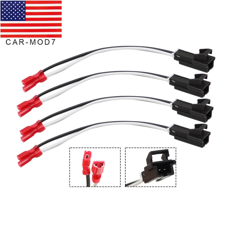 DURAFORCE 4X Radio Speaker Wiring Harness Adapter for GMC Chevy Buick Cadillac 72-4568