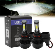 DURAFORCE 9012 HIR2 LED Headlight Bulb Kit 6000K Super Bright White High Low Beam