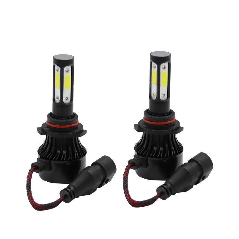 DURAFORCE 9012 HIR2 LED Headlight Bulb Kit 6000K Super Bright White High Low Beam