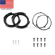 DURAFORCE 7" Headlight Mount Bracket Ring Set for 2007-2018 Jeep Wrangler JK