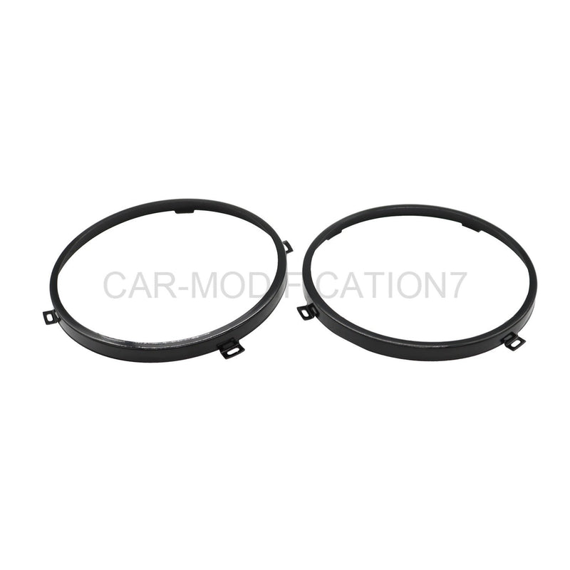 DURAFORCE 7" Headlight Mount Bracket Ring Set for 2007-2018 Jeep Wrangler JK