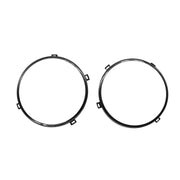 DURAFORCE 7" Headlight Mount Bracket Ring Set for 2007-2018 Jeep Wrangler JK