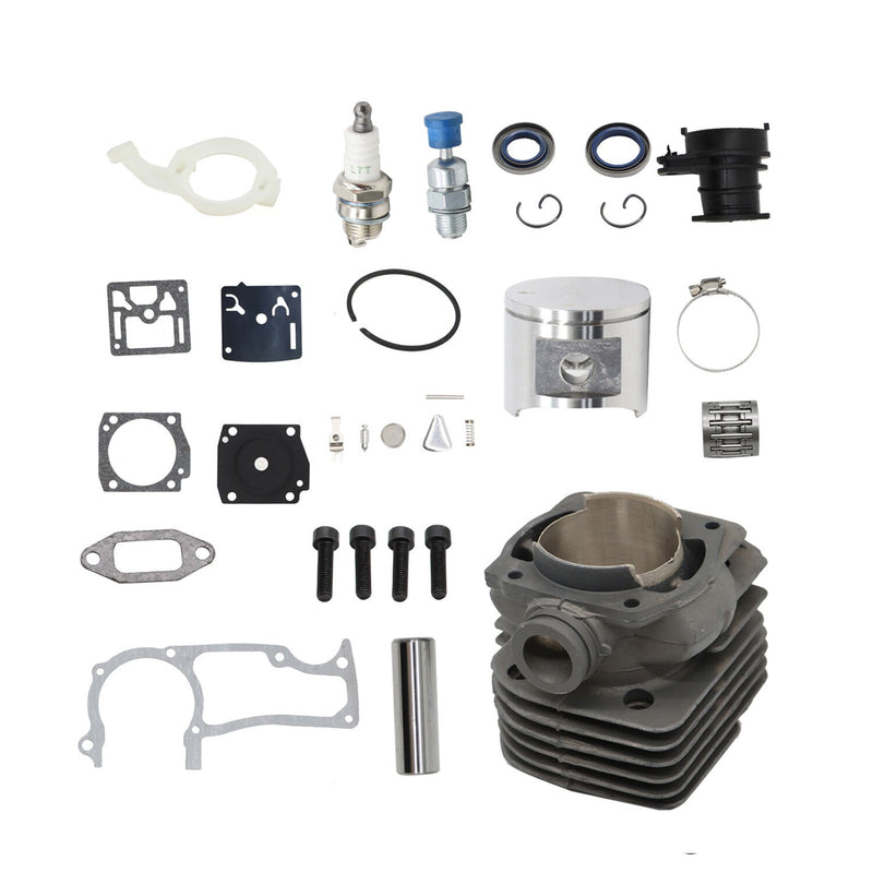DURAFORCE 52mm Cylinder Piston Kit for Husqvarna 362 371 372 365 Chainsaw Big Bore
