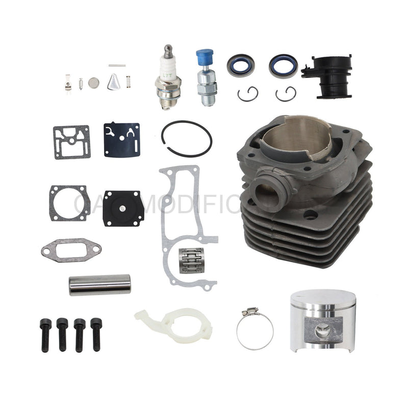 DURAFORCE 52mm Cylinder Piston Kit for Husqvarna 362 371 372 365 Chainsaw Big Bore