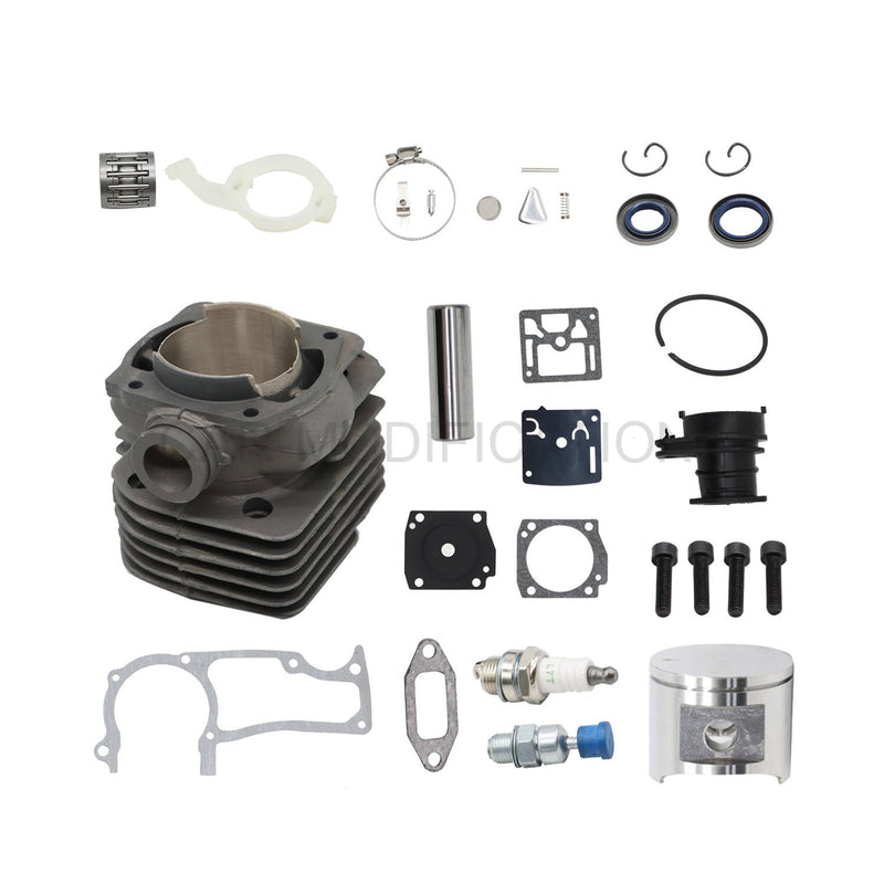 DURAFORCE 52mm Cylinder Piston Kit for Husqvarna 362 371 372 365 Chainsaw Big Bore