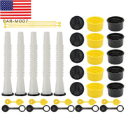 DURAFORCE 5 Sets Gas Can Spouts Replacement for Blitz, Midwest, Scepter & Briggs Stratton